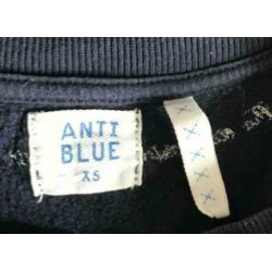 Anti Blue blauwe trui maat XS Magic Nights