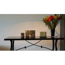 Van Roon Living eettafel Eric Kusters style zwart hoogglans
