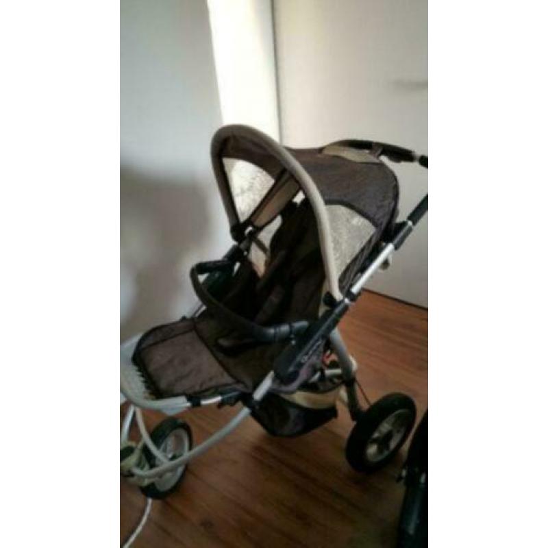 complete kinderwagen quinny speedi + reiswieg en maxi cosi