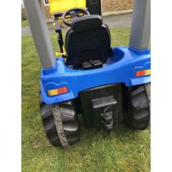 New Holland traptrekker met frontlader