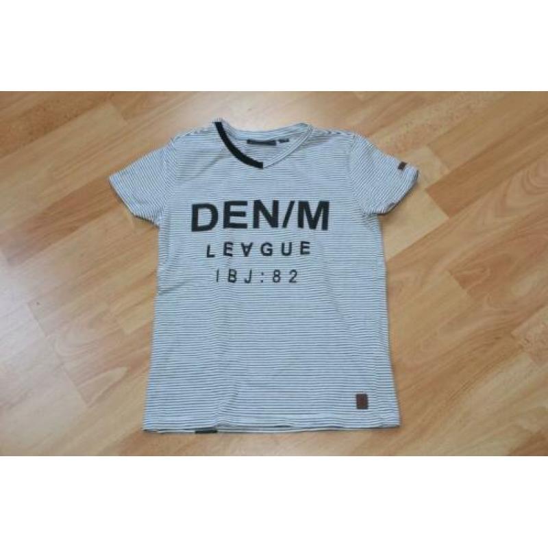 Stoere Retour short + shirt Indian Blue maat 8 / 128 ZGAN!!