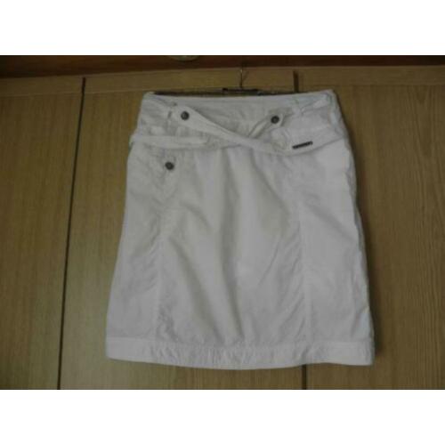 Wit katoenen rok BLUE RIVER COLLEGE STYLE 40 M nieuwstaat