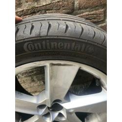 Continental zomerband+velg 16 inch