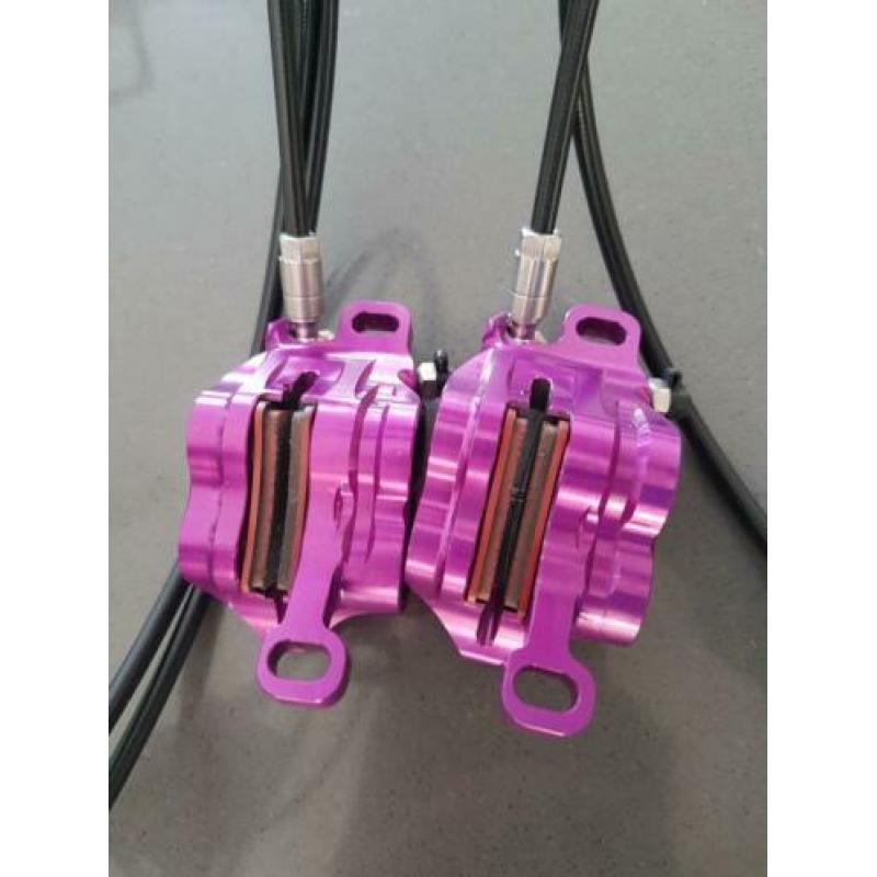Hope Tech3 E4 set paars nieuw!