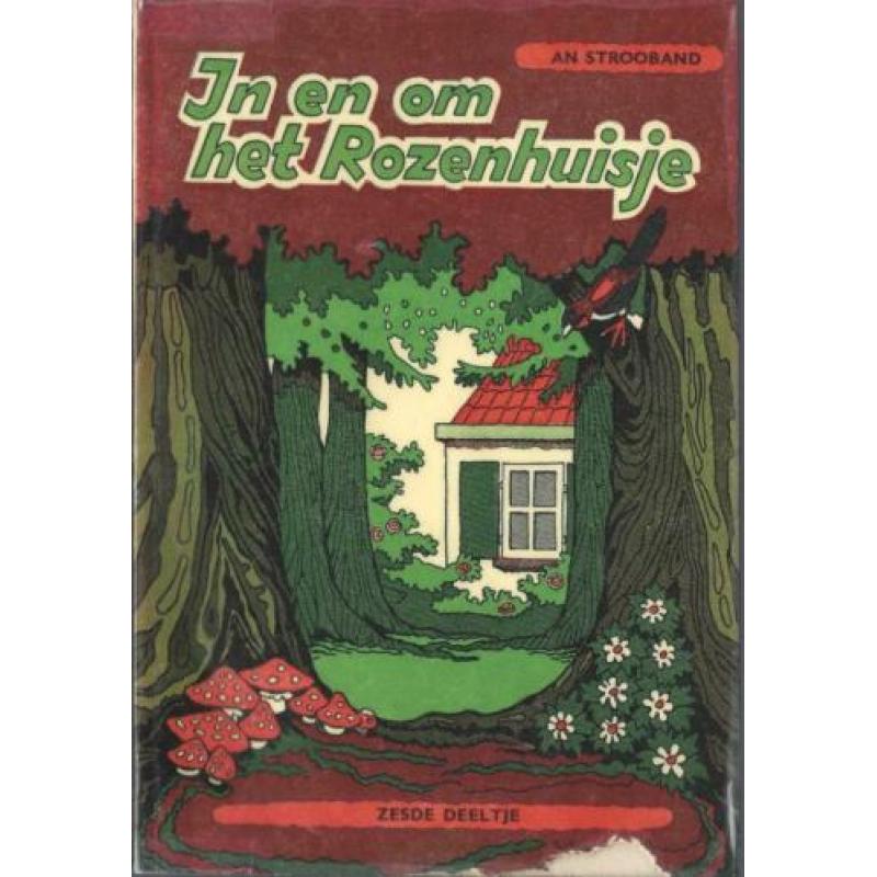 IN en OM HET ROZENHUISJE- An Strooband- Nr.4,7,8,9 *jaren 50