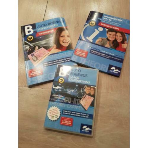 Theorieboeken en cd-rom autorijbewijs