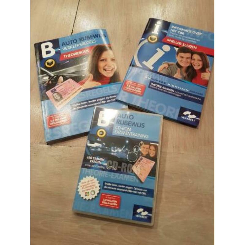 Theorieboeken en cd-rom autorijbewijs