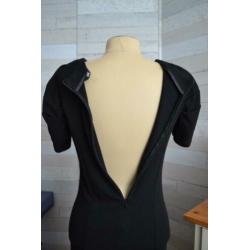 We clothing zwart basic jurkje in maat M - vsd78