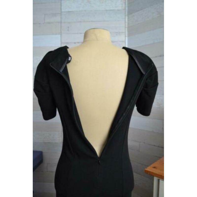 We clothing zwart basic jurkje in maat M - vsd78