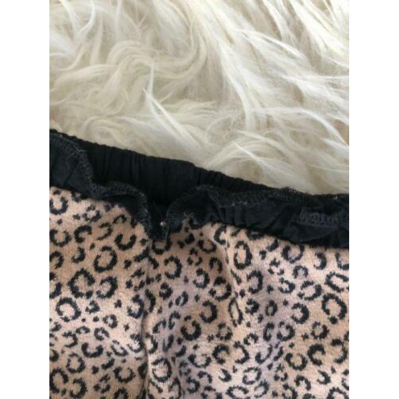 Zara - Tijger/leopard broekje maat 68