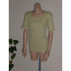 Cotton nieuw groen shirt mt. L