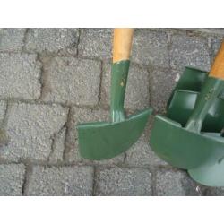 duitse pionierschoppen, schop militaria ,zand scheppen