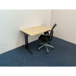 44 x Bureau + bureaustoel, thuiswerkplek, scherp geprijsd!