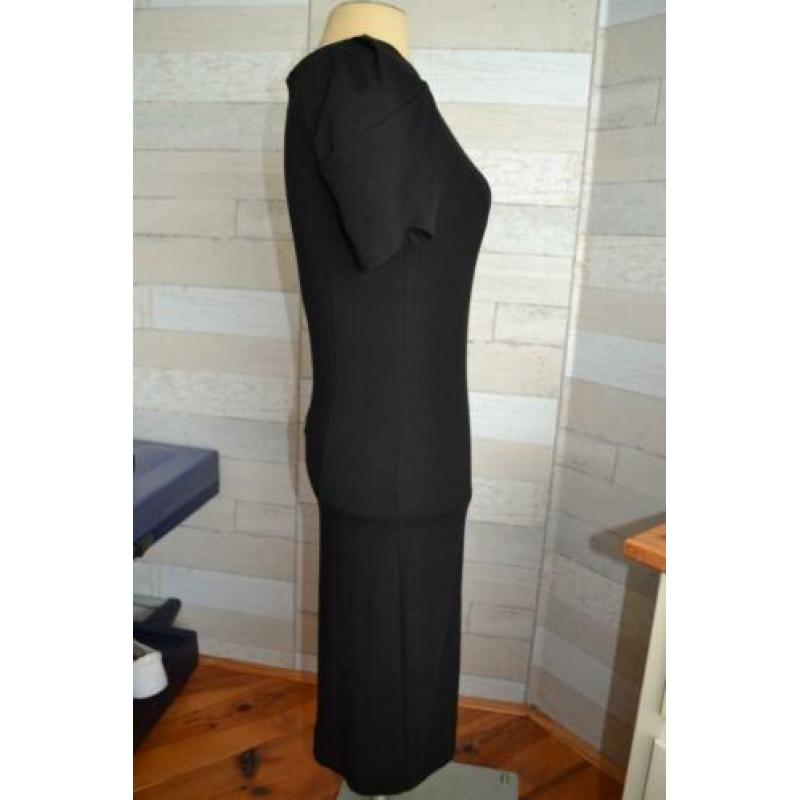 We clothing zwart basic jurkje in maat M - vsd78