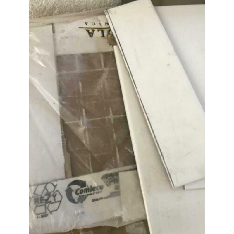 Imola badkamer tegels mat wit 20x20 op 1 tegel na 2m2