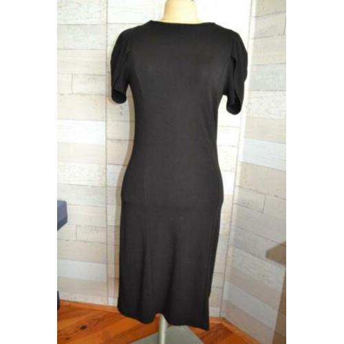 We clothing zwart basic jurkje in maat M - vsd78