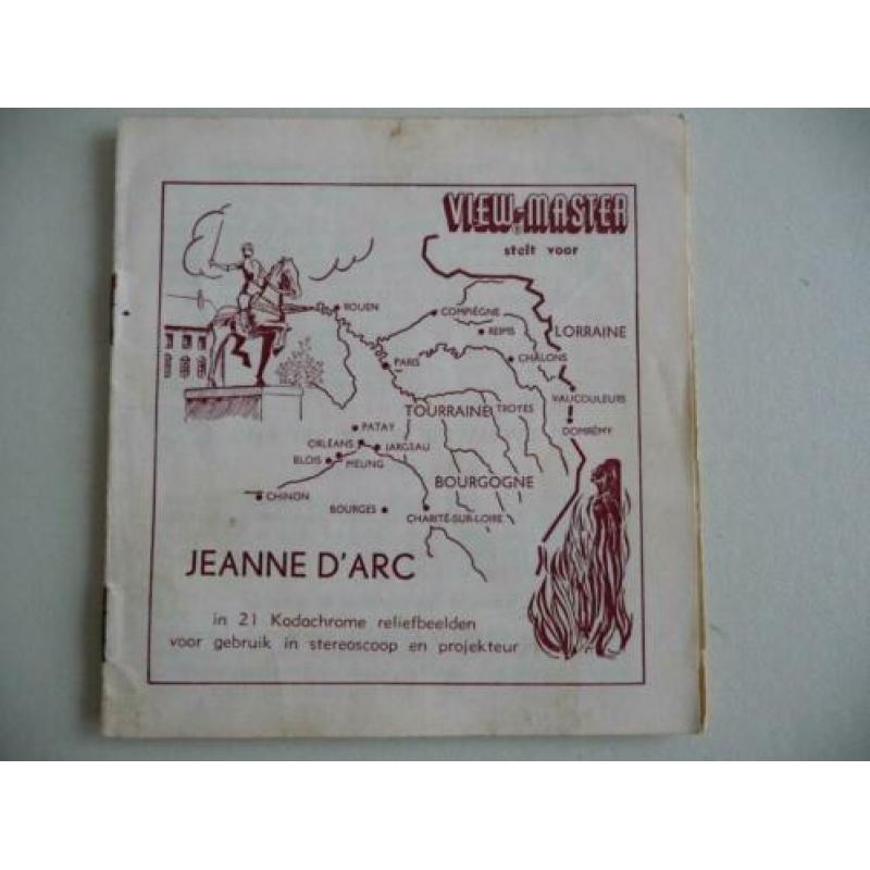 VIEW MASTER schijfje -JOAN OF ARC -