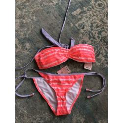 Coral reef roze bikini hunkemoller