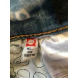 Stoere spijkerbroek skinny meiden maat 152 Trumble en dry