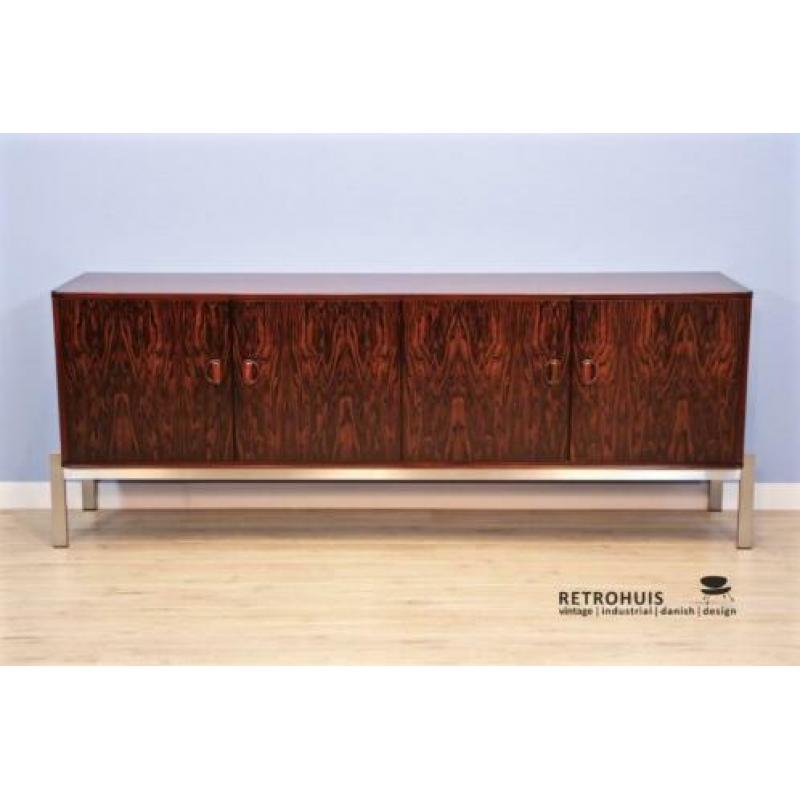 Fristho dressoir vintage palissander retro 1960s jaren 60