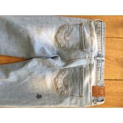 Stoere spijkerbroek skinny meiden maat 152 Trumble en dry