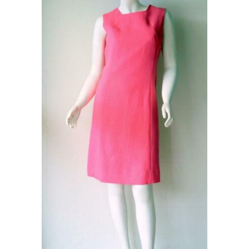 *VINTAGE* roze 60s jurk, maat 38
