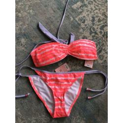 Coral reef roze bikini hunkemoller