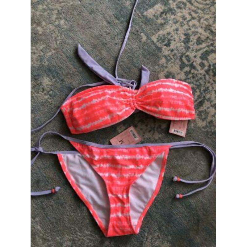 Coral reef roze bikini hunkemoller