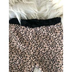 Zara - Tijger/leopard broekje maat 68