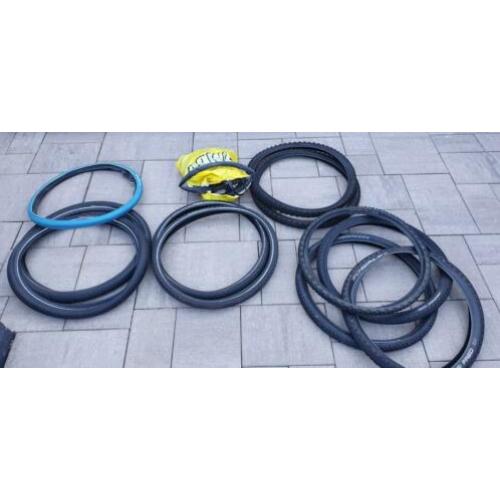 11 stuks ATB 26 inch banden en zak 26 inch binnenbanden