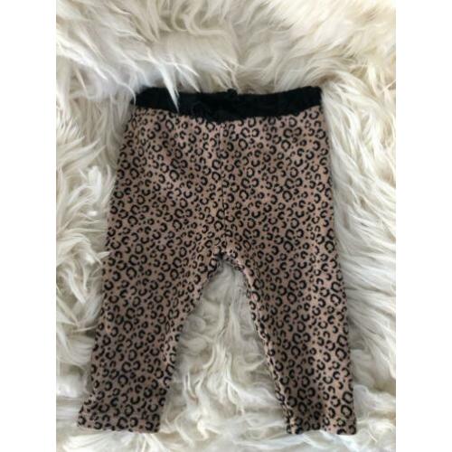 Zara - Tijger/leopard broekje maat 68