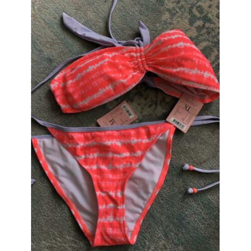 Coral reef roze bikini hunkemoller