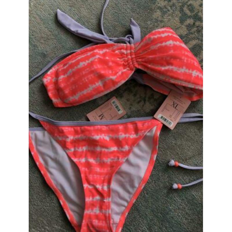 Coral reef roze bikini hunkemoller