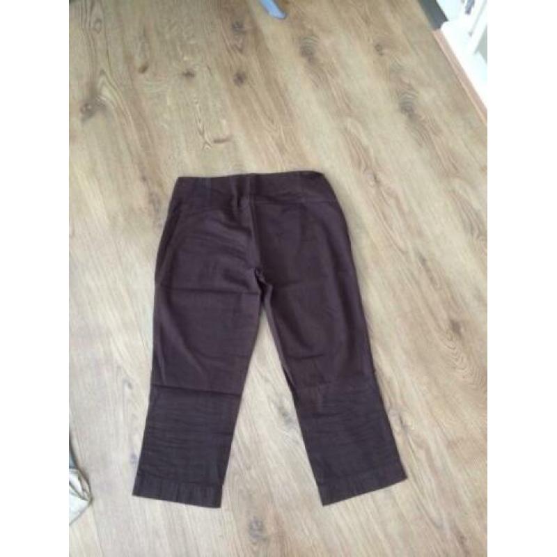 Driekwart broek Benetton bruin
