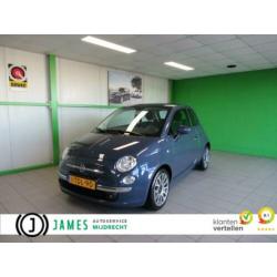 Fiat 500 0.9 TwinAir Lounge Panoramadak, PDC