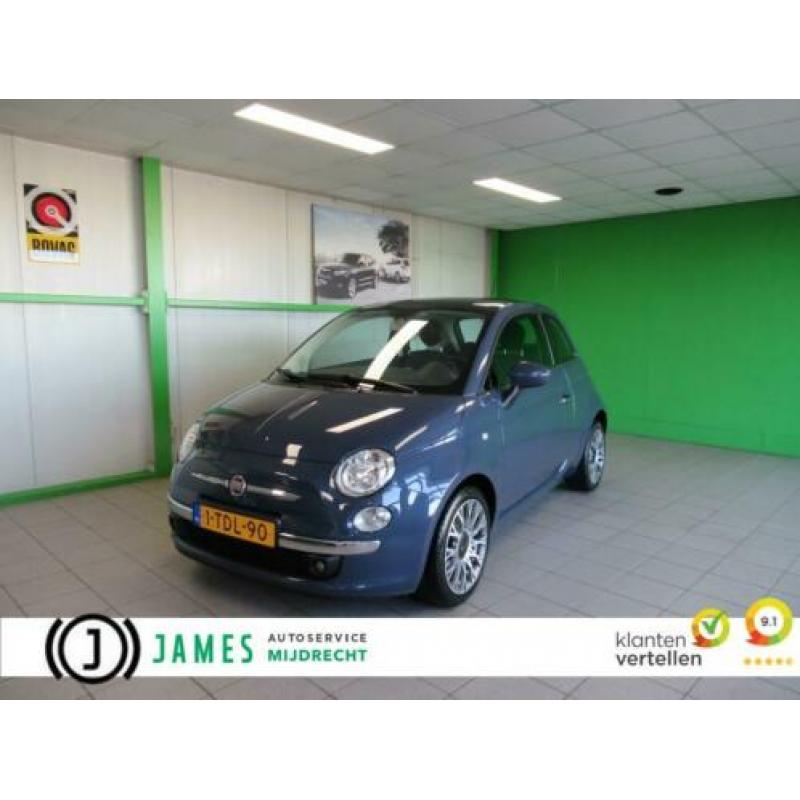 Fiat 500 0.9 TwinAir Lounge Panoramadak, PDC