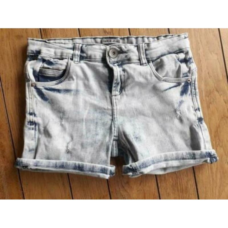 Shoeby Jill zwart wit stoer t shirt maat 170