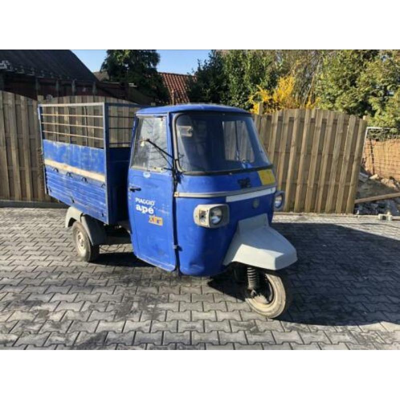Te koop piaggio ape xtra ld **uniek!!!**