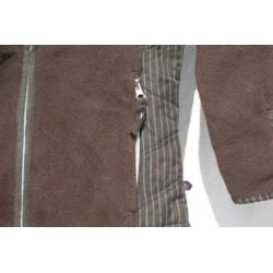 Stoere donkerbruine wiinterjas.Mt 140.Merk Nilsson