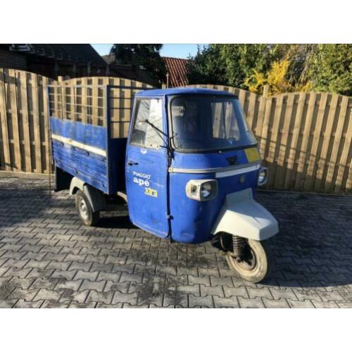 Te koop piaggio ape xtra ld **uniek!!!**
