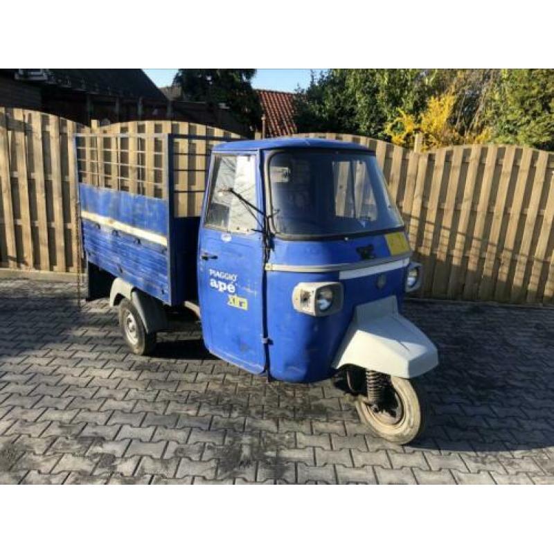 Te koop piaggio ape xtra ld **uniek!!!**