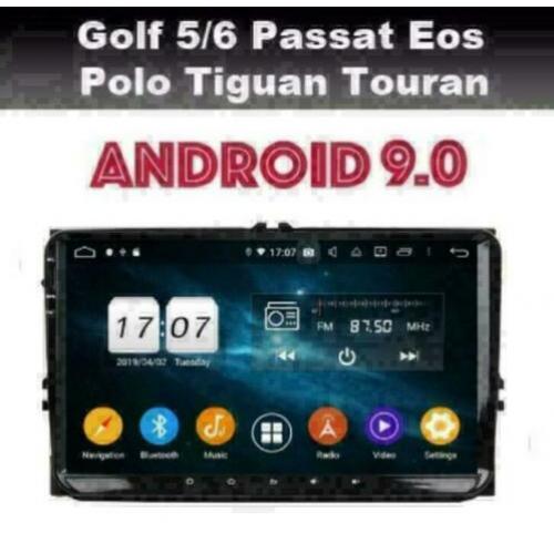 VW Caddy Tiguan Touran Passat 9inch navigatie android 9.0 HD