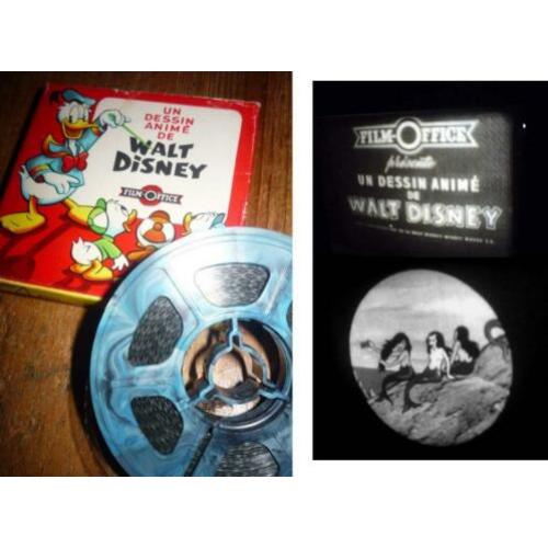 x 8mm film oude Walt Disney Neptunes - zw/w - silent 20mtr