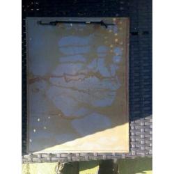 2 stuks metalen vintage reclame bordjes