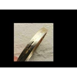 Bijzonder 21gram Geel 8K Gouden Slavenarmband!