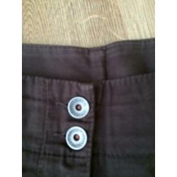 Driekwart broek Benetton bruin