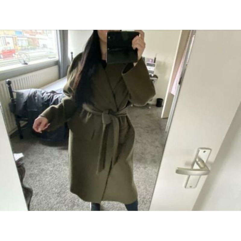 Zara wollen jas mantel