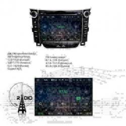 Hyundai i30 2012- radio navigatie android 9.0 dab+ wifi