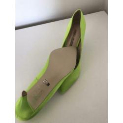 Neon groene pumps Buffalo - maat 40 - nieuw