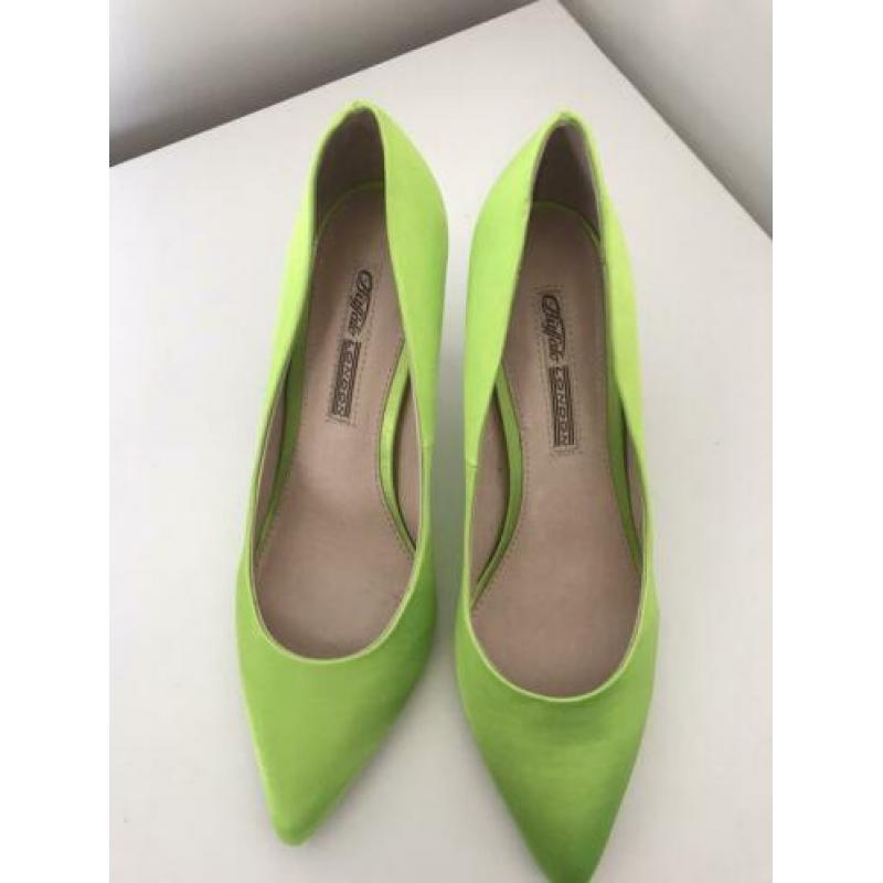 Neon groene pumps Buffalo - maat 40 - nieuw